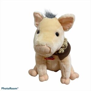 Vintage Talking Babe Plush Pig Movie Character